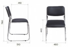 Кресло Everprof Fix Chrome Экокожа Серый