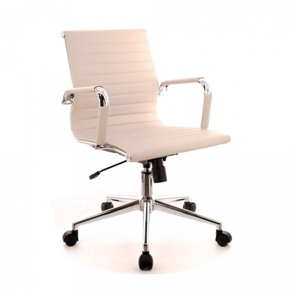 Кресло Everprof Leo Т Экокожа Бежевый