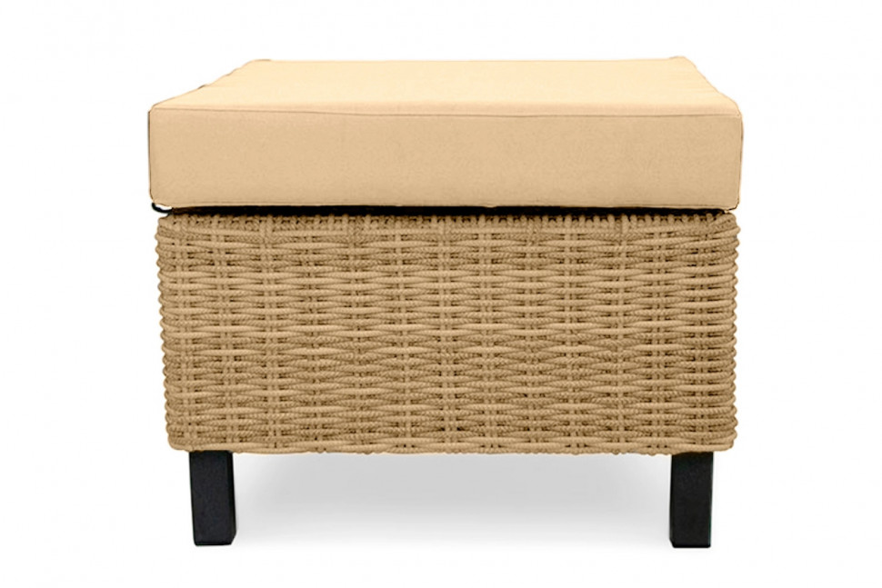 MOKKA BELLA Пуф малый, цвет соломенный